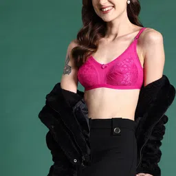 DressBerry Floral Laced Full Coverage Anti Odour Bra-picture-57
