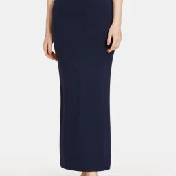 Rosaline by Zivame Navy Saree Shapewear-image-92