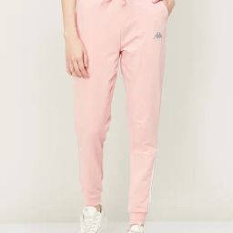 KAPPA Pink High Rise Joggers-image-64