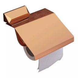 Aquieen Toilet Paper Holder Brass Polished Finish Rose Gold, AQN 961-image-87