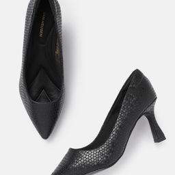 Van Heusen Textured Slim Heel Pumps-image-108