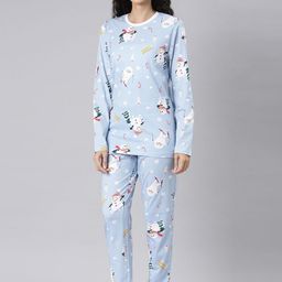 Nap Chief Unisex Printed Night suit-image-29