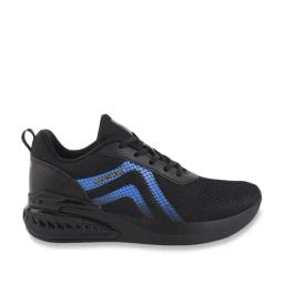 Campus Men's HOTLINE Jet Black Running Shoes-picture-2