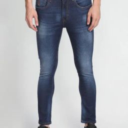 U.S. Polo Assn. Blue Lightly Washed Comfort Fit Jeans-image-9