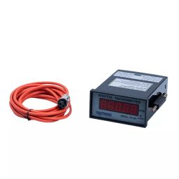 Systems Tech Panel Mount Digital Tachometer 60-50000 RPM with Digital Tachogenerator Sensor, TM-801-79