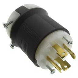 HUBBELL WIRING DEVICES Connector, Power Entry, Plug, 30A, HBL2731-picture-30