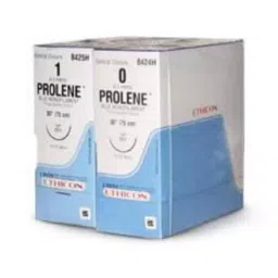 Ethicon NW878 Prolene 6-0 Blue Monofilament Suture Size 45 cm (Pack of 12)-image-55