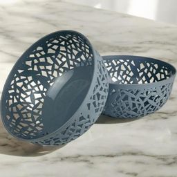 Go Hooked Grey Set of 2 Regular Multi-Utility Organisers Bowl-69