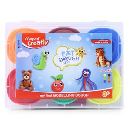 Maped Color'Peps Modelling Dough  Set of 6 - 50 g Each-17