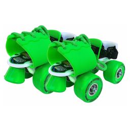Jaspo Quick Kids Junior Roller Skates - Adjustable Quad Roller Skates for Beginners, Boys & Girls (Foot Length 18-21 cm), Ideal for School, Academy Training, and Kids Roller Skating-3