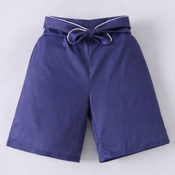 Mark & Mia Polka Dots Printed Shorts - Navy Blue-image-58