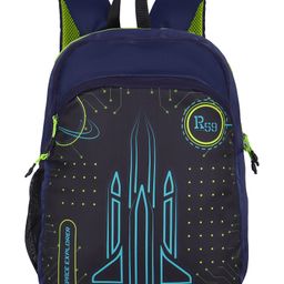 Harissons R59 Spacecraft Navy Green School Bag for Kids.(Age- 6 to 9 Year -16 Inches)-image-54