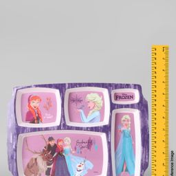 Servewell Disney Frozen 5 Partition Plate - Multicolor image 3