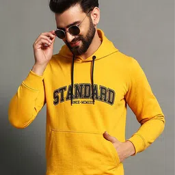 OGEN Men Printed Hooded Sweatshirt-image-101
