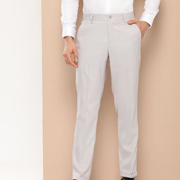 INVICTUS Men Slim Fit Formal Trousers-image-55