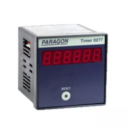 Paragon Hour Meter Time Totaliser 90 to 250 V AC/DC Supply Voltage and 72 x 72 x 74 mm Size, Timer-0277-image-0
