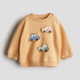 H&M Motif-Detail Sweatshirt-14