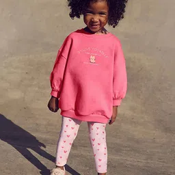 JC SPARKLE Girls Printed Pure Cotton Sweatshirt with Pyjamas-image-52