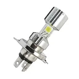AllExtreme H4 Silver 9 W Missile Projector LED Headlight Bulb-image-4
