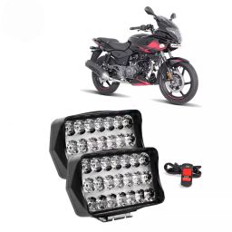 Cartronics 21 LED Fog Light With On/Off Switch for Bajaj Pulsar 220 F White(Set of 2 Pcs)-37
