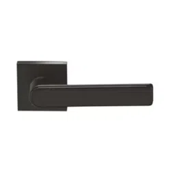Europa Mortise Handle Rose Zinc 9 inch (228 mm) Matte Black Finish, M516961R676MB-image-75