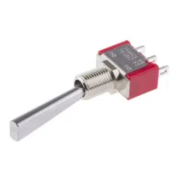 RS PRO Toggle Switch Panel Mount On-(On) SPDT Solder Terminal, 7347101P image 3