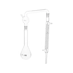 Supertek Borosilicate Glass 3.3 Ammonia Distilling Apparatus, Flask Capacity 500 ml, 16.436.0500-13