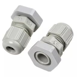 SIB SIB-TEC Cable Gland Grey PA 6 M12 6.5 mm Max Cable Dia, F7021200R (Pack of 5)-image-34