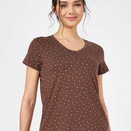 Dreamz by Pantaloons Printed Pure Cotton Lounge T-Shirt-image-16