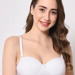 BEWILD Lightly Padded Half Demi Coverage Push-Up Bra With All Day Comfort-picture-0