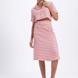 glitchez Conversation Starter Printed Crinkle Effect Co-Ord Set image 5