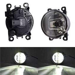 Auto Pearl Fog Lamp Lights with Wiring Kit & Switch Compatible For MostofTheCars image 3