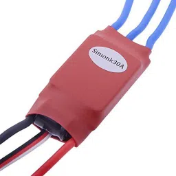SimonK Red 30A BLDC ESC Electronic Speed Controller with Connectors image 3