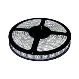 AK 4 m White LED Strip Light with 12 V 1 Amp Power Adapter for Decoration, WHITESTRIP4M-30