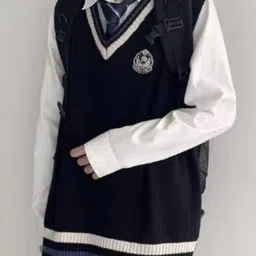StyleCast Men Solid V neck Sweater Vest-picture-24