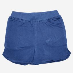 Kiddopanti Solid Knit Shorts - Navy Blue-image-29
