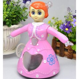 AKN TOYS Princess Dancing Doll Flashing Lights with Music (COLOR MAY VARY)-19