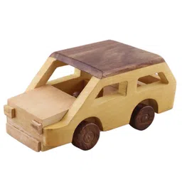 Desi Karigar Beautiful Wooden Classical Vintage Car Toy Showpiece-picture-5