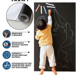 Baby Miniature black board for kids to stick and scribble anywhere ( Pack Of 1 )-23