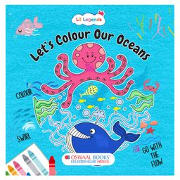 Oswaal Books Lil Legends: Let's Colour Our Ocean-13