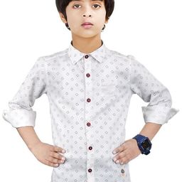 MADE IN THE SHADE Unisex Kids Printed Casual Shirt-image-92