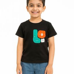 POP STREET KIDS Boys Printed T-shirt with Shorts-12