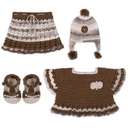 Clothes Shop Print Woollen Dress-image-90
