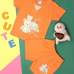 V-Mart Boys Printed T-shirt with Shorts-picture-55