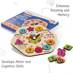 Intelliskills Tick-Tock Shape O' Clock - Multicolor image 4