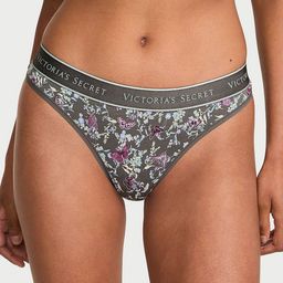 Victoria's Secret Women Printed Cotton Low-Rise Thong Briefs-picture-27
