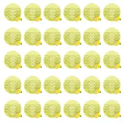 Zureni Urinal Pot Mat Anti-Splash Deodorizer Spatter Lemon Fragrance For Bathroom and Restroom, ZU-UP-26 (Pack of30)-26