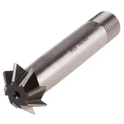 RS PRO 63 mm HSS Inverted Dovetail Cutter 45° 19mm Diameter Model No 5228089-picture-36