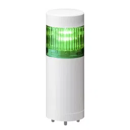 Patlite Signal Tower Light without Buzzer/Flashing, 50 mm 24 V DC Green, LR5-102WJNW-G-45