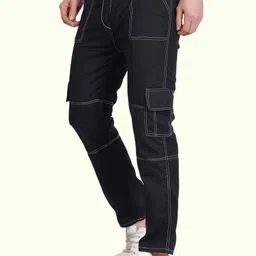 COMFITS Men Classic Mid-Rise Cotton Clean Look Stretchable Jeans-picture-25